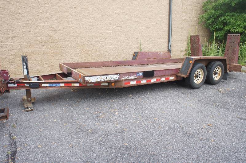 2004 TOW MASTER TANDEM AXLE TRAILER 6 4 X 18 - OVERALL TRAILER SIZE 18 (#9132)
