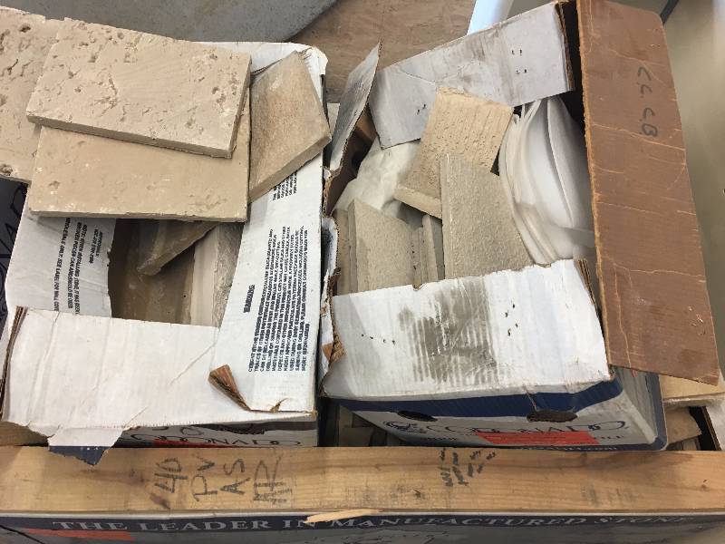 lot 6 image: Stone Siding Lot - 2 Crates