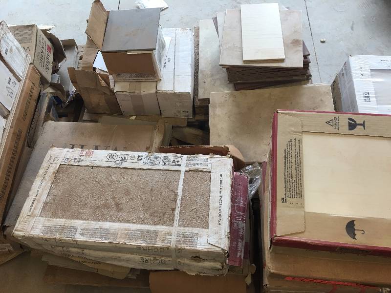 lot 10 image: Tile Lot - Pallet of Assorted Tile - (Lot B)