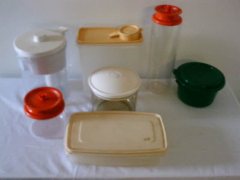 lot 25 image: Britta Water Pitcher and Misc Tupperware