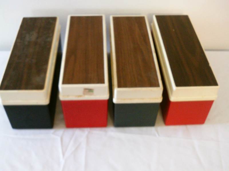 lot 27 image: 8 track Storage Cases Plus 17 tapes