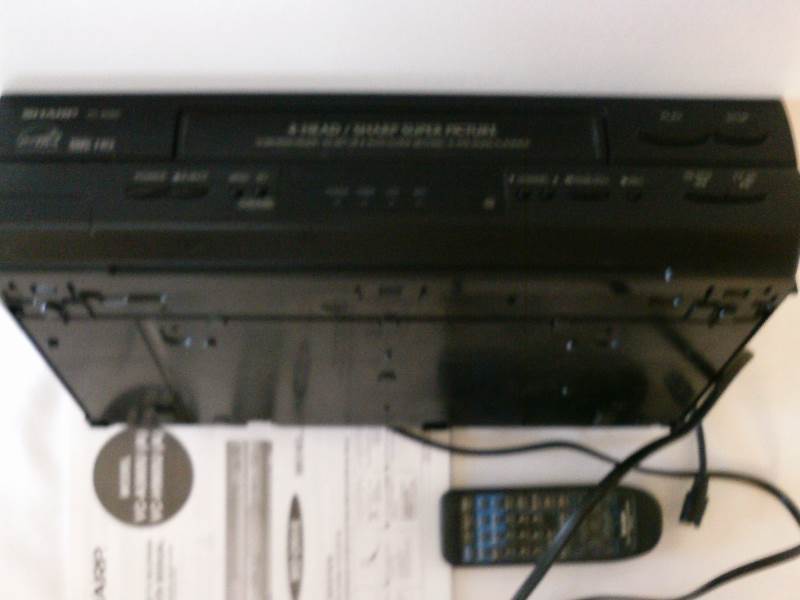 lot 33 image: Sharp VHS player