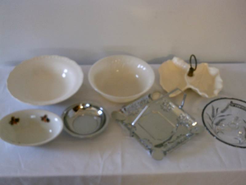 lot 38 image: Misc. Dishware (Fire King)