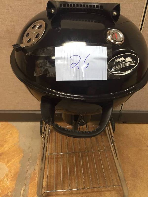 lot 26 image: MasterbuiltCharcoal Grill, new damage handle