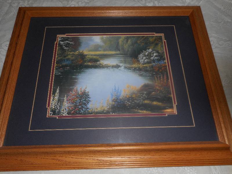21X17 LAKE SCENE
