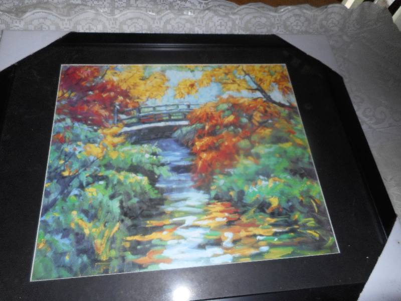 20X16 COUNTRY SCENE PICTURE