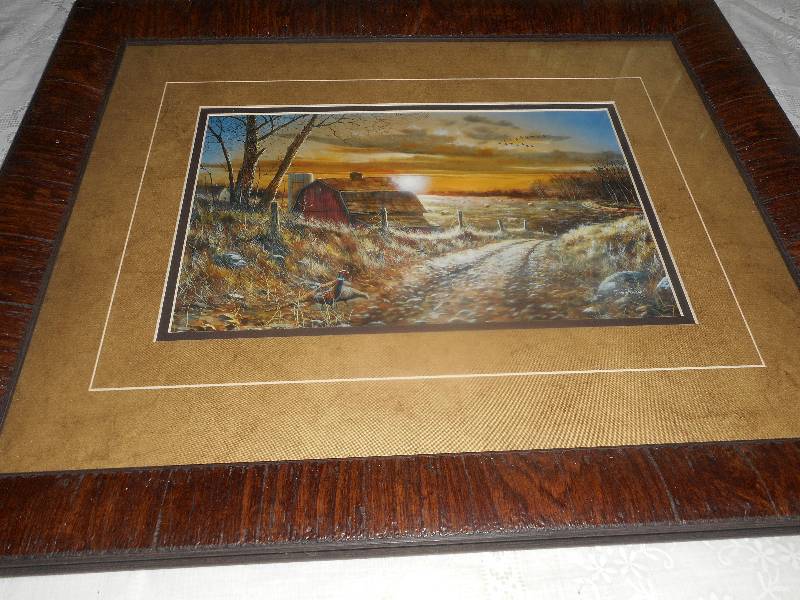 21X15 FARM SCENE PICTURE