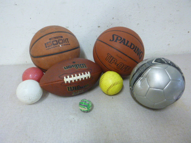lot 36 image: Miscellaneous Sports Balls