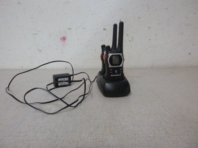 lot 45 image: 2 Motorola Two-Way Radios