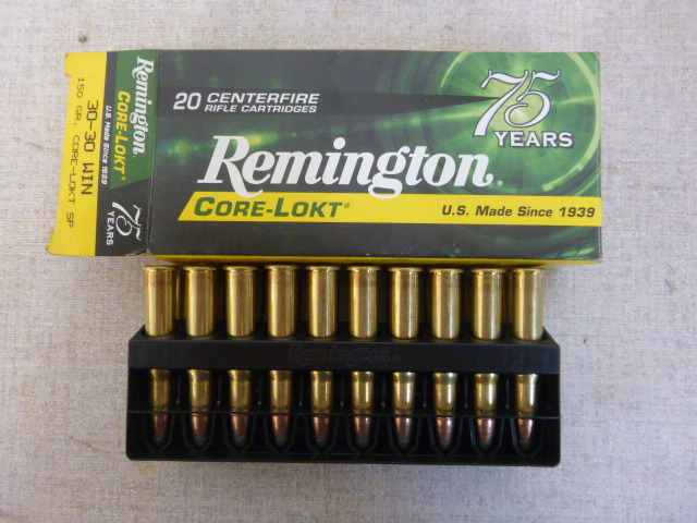 lot 47 image: Full Box of Reminington 30-30 Shells