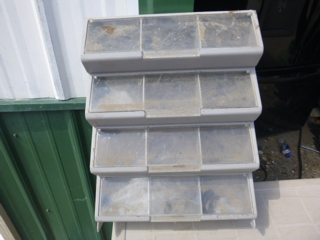 lot 151 image: Stack-On Storage Bins