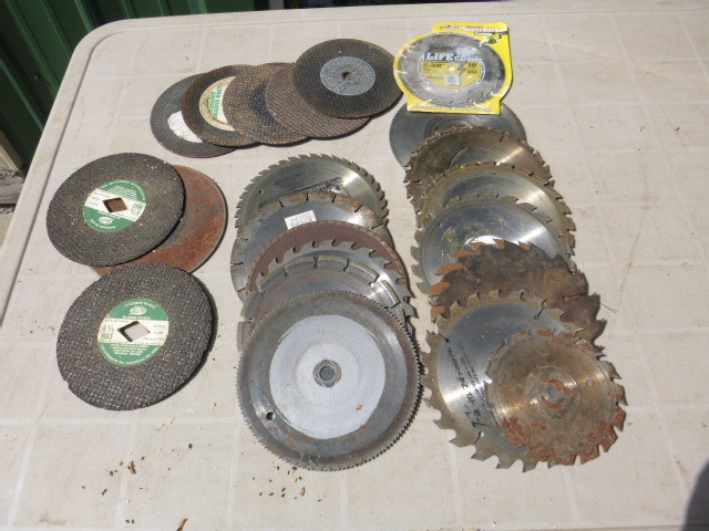 lot 162 image: Miscellaneous Saw Blades