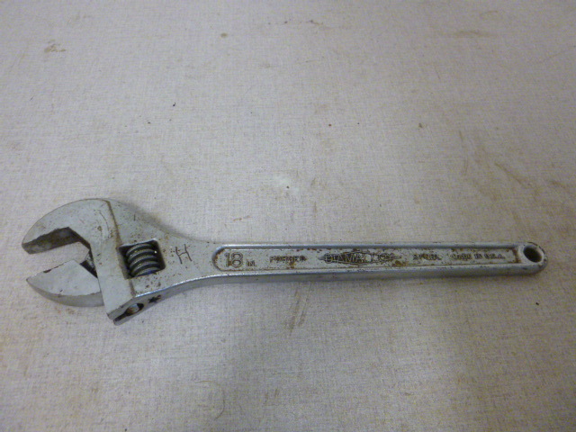 lot 215 image: Diamond Adjustable Wrench