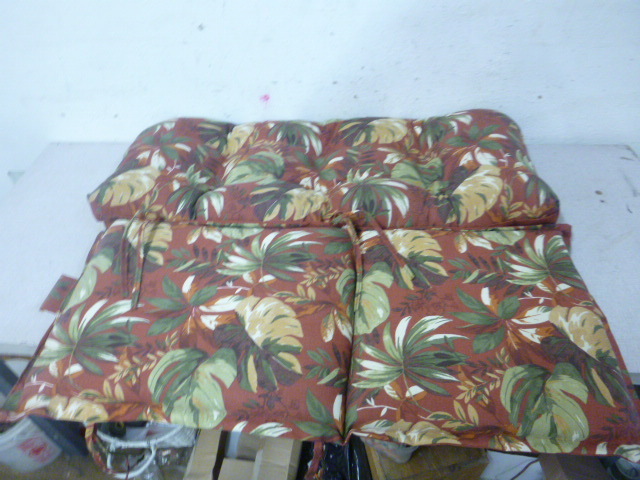 lot 246 image: 2 Patio Chair Cushions