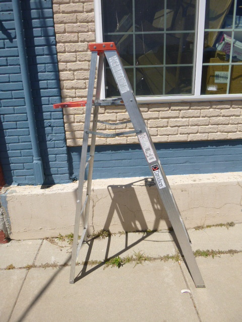lot 295 image: Davidson Aluminum Step Ladder
