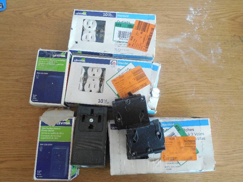 ELECTRICAL OUTLET  SWITCH LOT