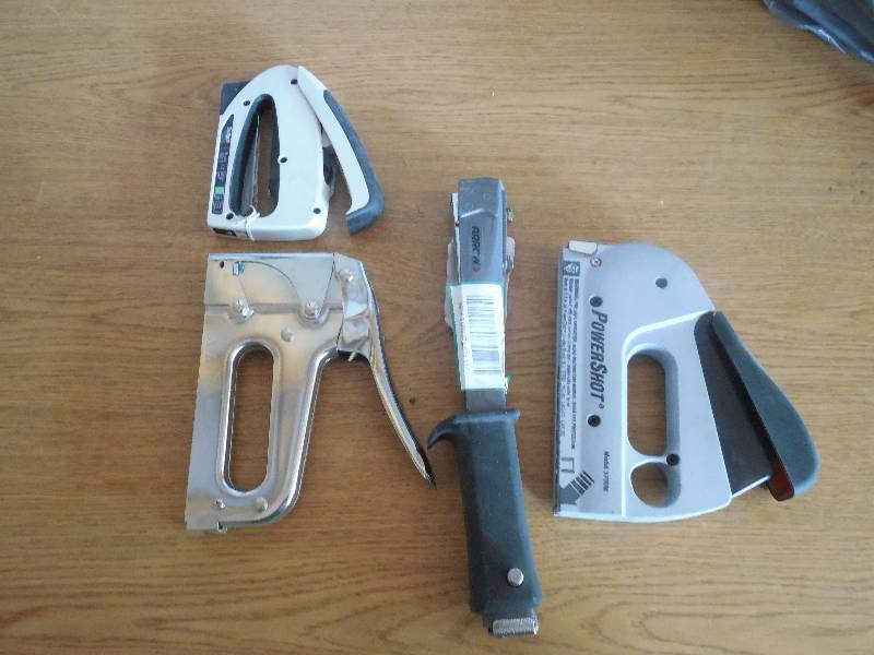 (4) STAPLE GUNS