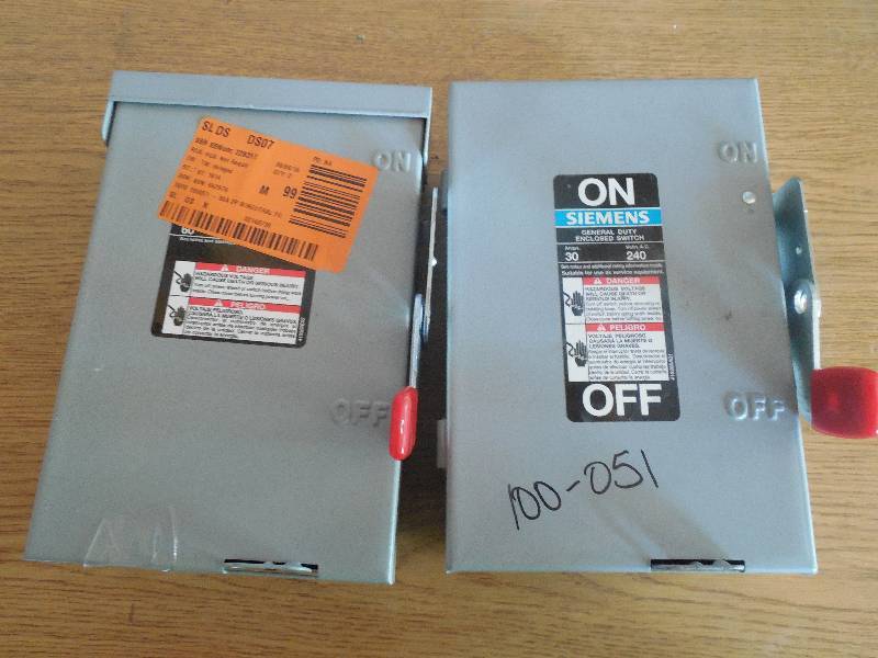 (2) ELECTRICAL KILL SWITCH BOXS