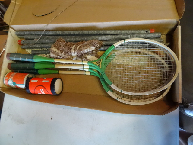 Vintage Badminton Set,