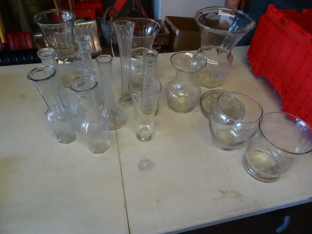 Misc Vases, 2 Candle Plates