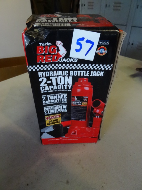Big Red 2 Ton Hydraulic Bottle Jack