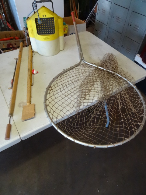 Landing Net, Minnow Bucket
