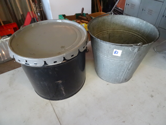 Galvanized Pail, Metal Bucket