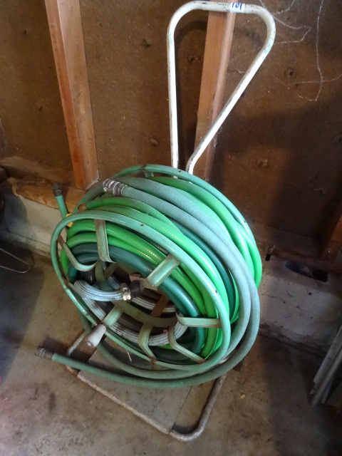 Misc Garden Hose on ReelStand