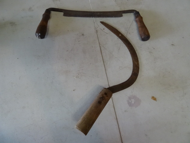 Draw Knife, Hand Scythe