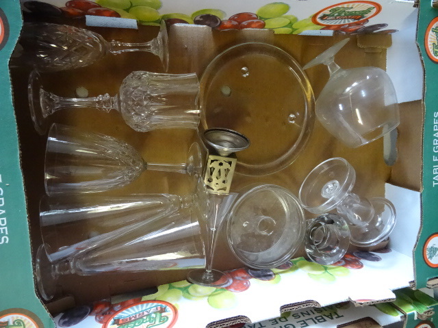 Misc Glassware, MN Twins Clock.