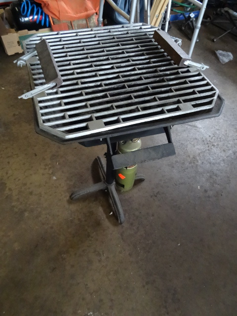Propane Gas Grill on Stand