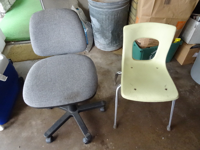 OfficeDesk Chair on Wheels,