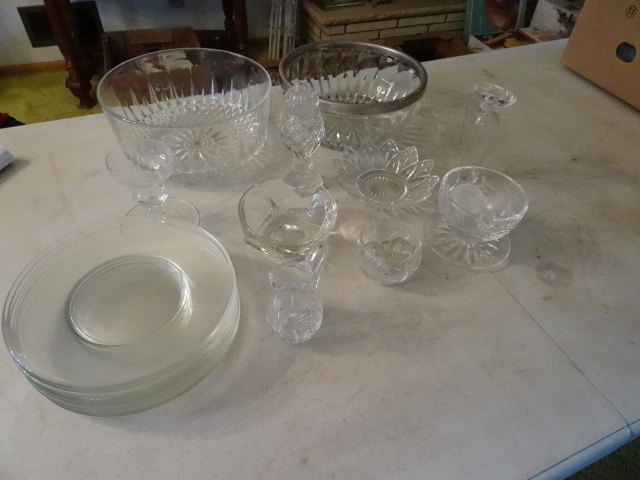 Bowls and Plates, Misc Glassware