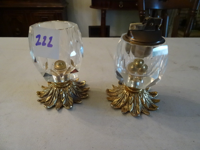 Vintage Cigarette Lighter and Holder