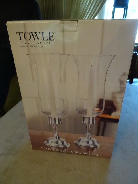 Toute Hurricane Candle Holders