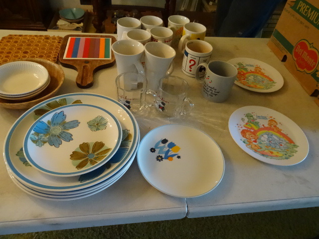 Misc Trivets, Coffee Mugs, Dishes