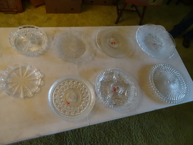 Glass Serving Platters and Dishes,