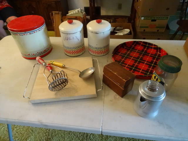 Vintage Kitchen Metal Ware