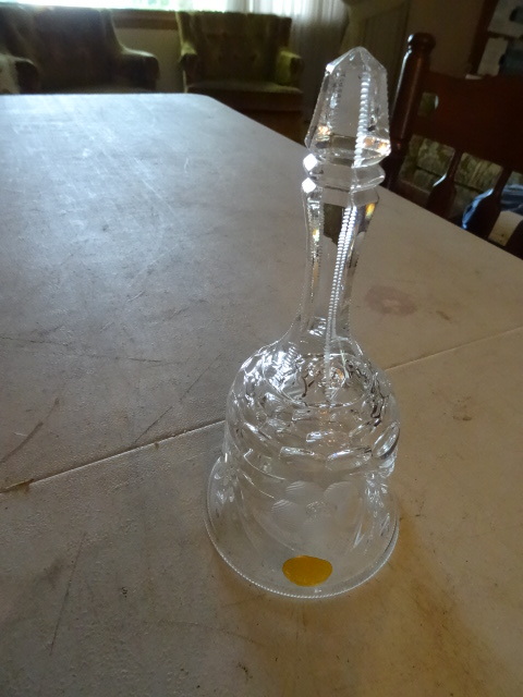 Hand Cut Made in Italy Crystal Bell