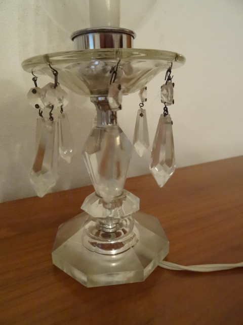 Pair of Hurricane Lamps