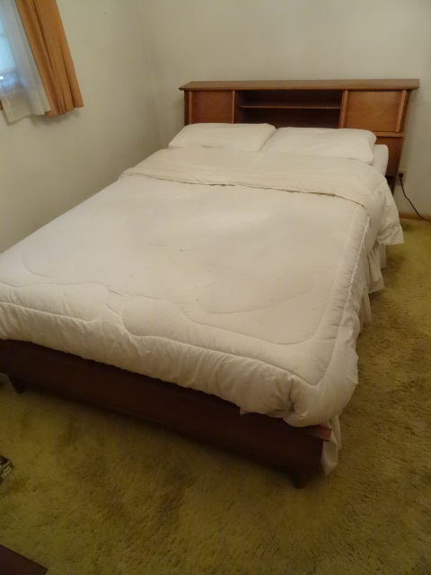 Full Size Bookcase Headboard Bed