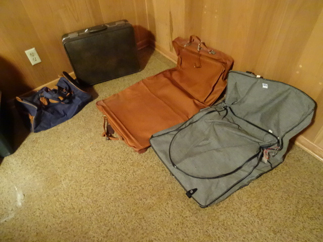 4 Garment BagsTravel Bags, Briefcase, Duffel Bag