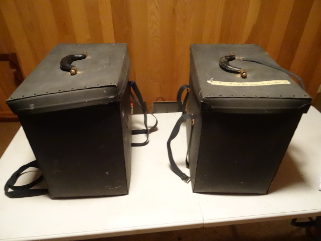 2 Storage Photo Dark Boxes