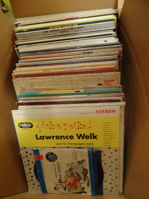 Box of Misc Albums