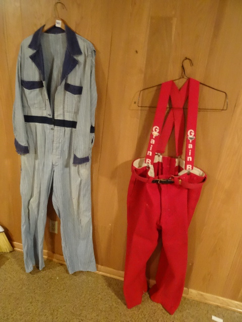 Vintage Red Wood Hunting Pants