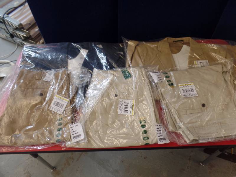 Mens LL Bean Clothing and Suit Valet