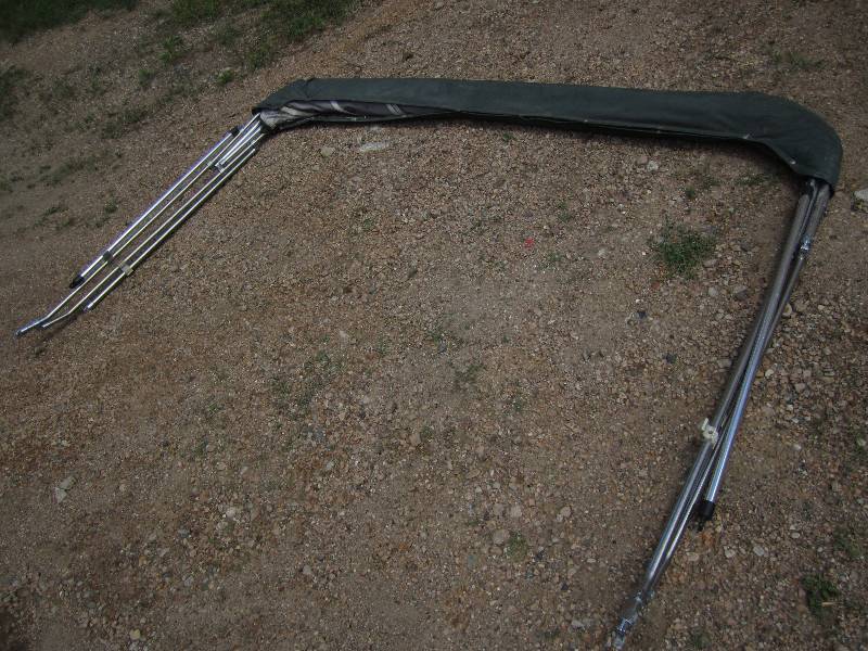 lot 29 image: Boat awning, 8 feet wide...