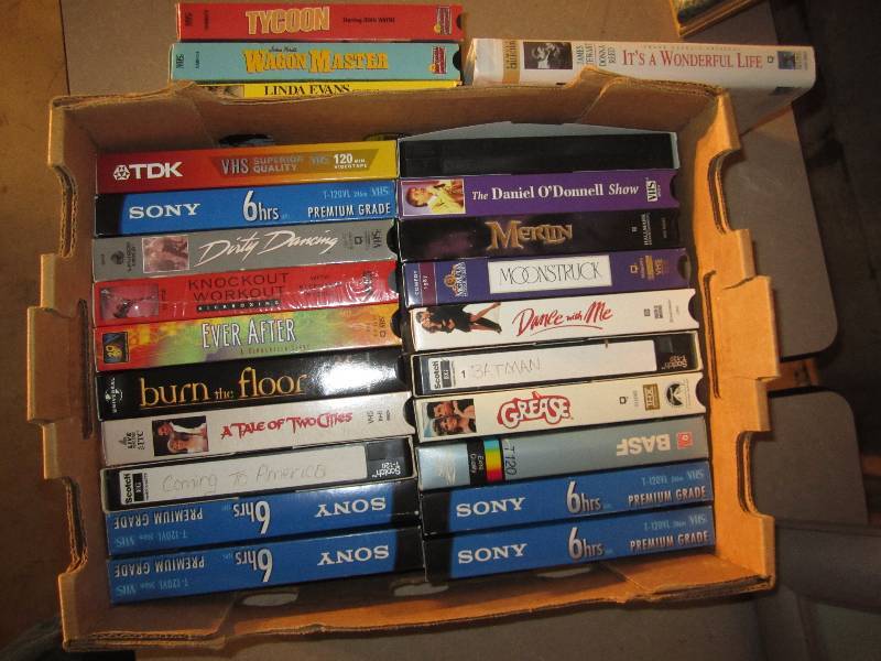 lot 58 image: Lot of VHS tapes...