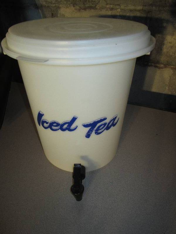 lot 64 image: Iced tea dispenser...