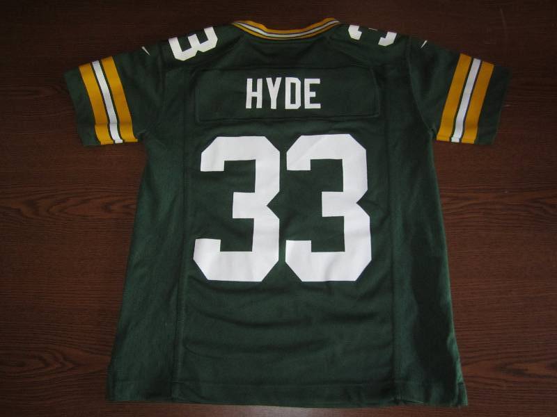 lot 74 image: New Youth S Packers Jersey...
